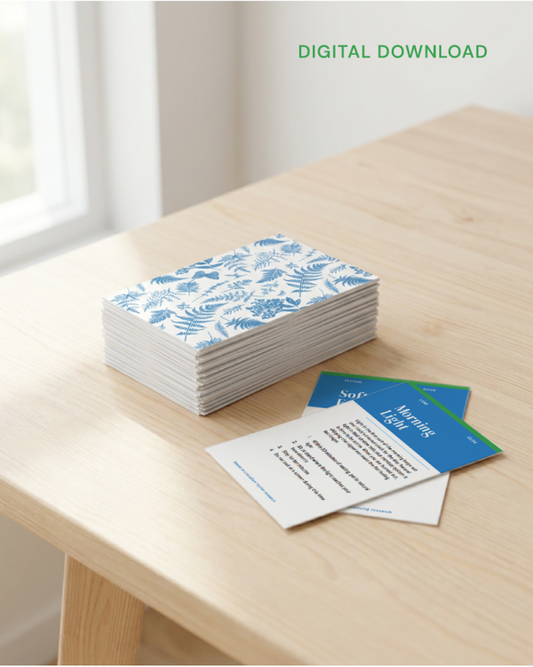 Burnout Recovery Card Deck | Nervous System Tools